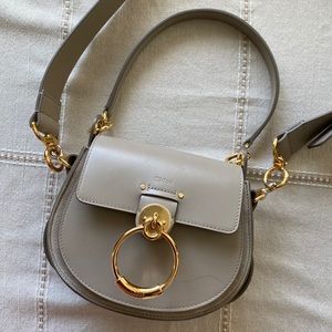 Chloe Small Tess Bag in Motty Grey